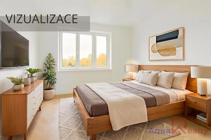 Prodej podílu bytu 2+1, Bukovany, 54 m2