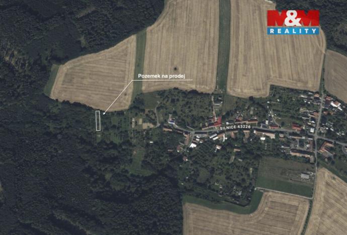 Prodej zahrady, Kostelany - Újezdsko, 824 m2