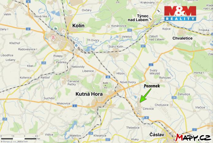 Prodej pozemku pro bydlení, Církvice - Jakub, 1047 m2