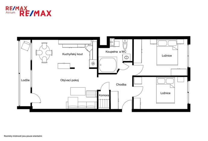 Prodej bytu 3+kk, Praha - Chodov, Petýrkova, 75 m2