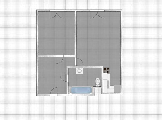 Pronájem bytu 1+1, Most, Komořanská, 40 m2