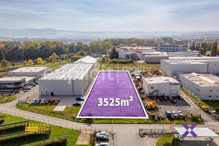 Prodej komerčního pozemku, Nivnice, U Dvora, 3525 m2