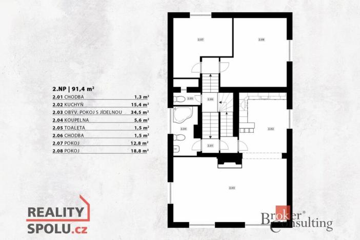 Prodej vily, Praha - Modřany, Pancířova, 287 m2