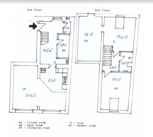 Pronájem bytu 3+kk, Praha, Kateřinská, 120 m2