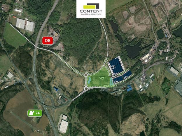 Pronájem výrobních prostor, Ústí nad Labem - Všebořice, Podhoří, 10580 m2