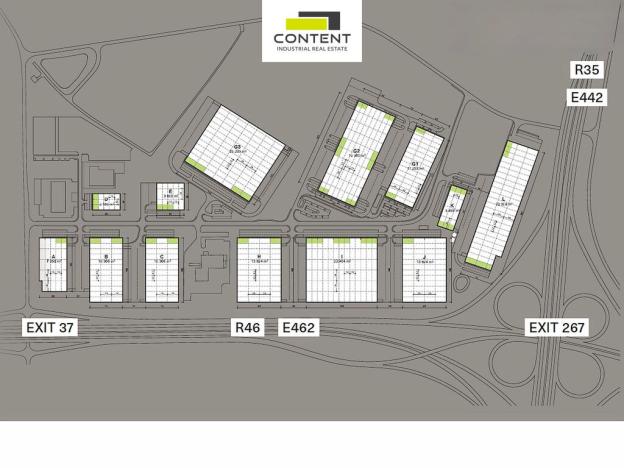 Pronájem skladu, Olomouc - Slavonín, Na Statkách, 19360 m2