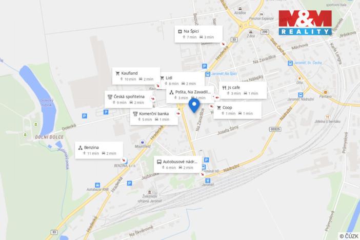 Prodej bytu 3+1, Jaroměř - Pražské Předměstí, Na Zavadilce, 61 m2