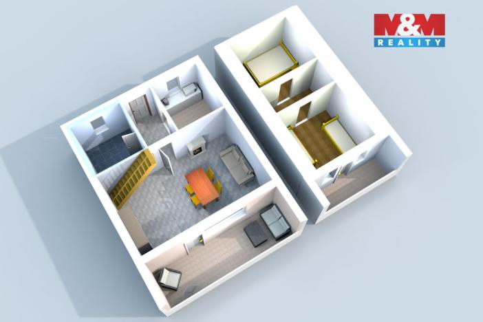 Prodej chaty, Ledečko, 51 m2