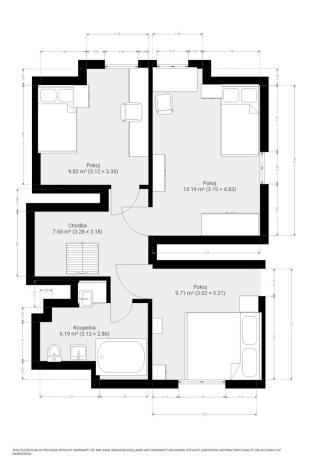 Pronájem bytu 4+kk, Kuřim, Metelkova, 106 m2