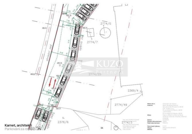 Pronájem komerčního pozemku, Příbram, 1113 m2