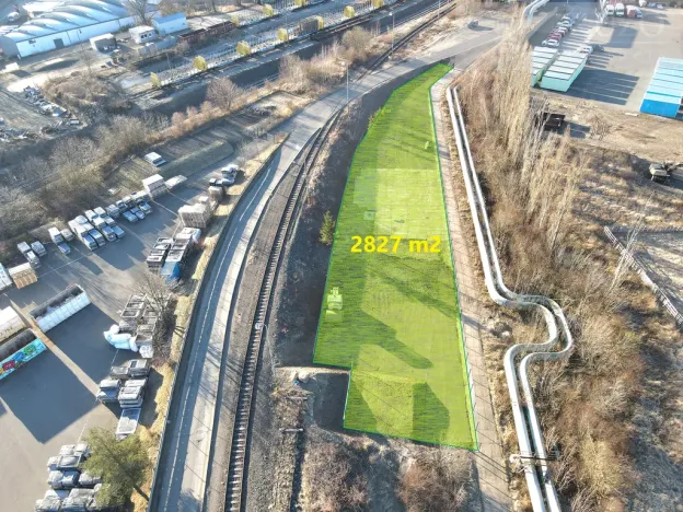 Pronájem komerčního pozemku, Příbram, 2827 m2
