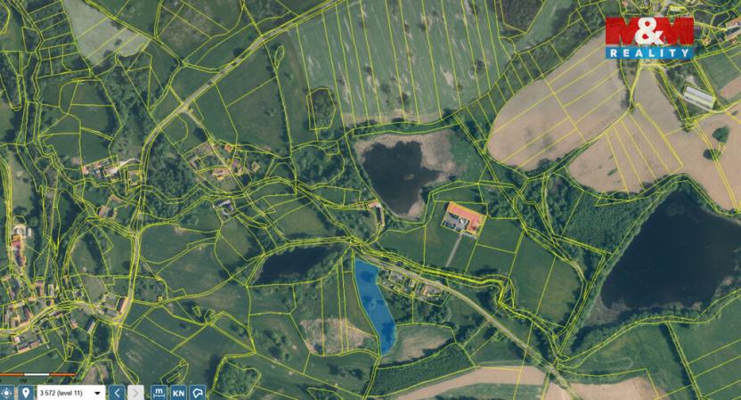 Prodej louky, Petrovice - Obděnice, 5258 m2