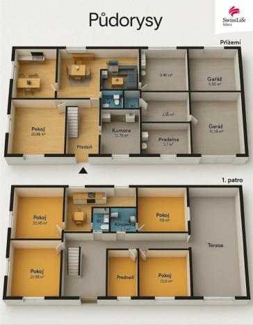 Prodej rodinného domu, Lampertice, 338 m2