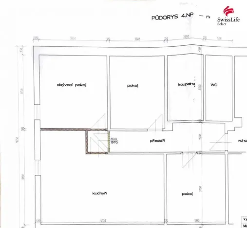 Prodej bytu 3+kk, Dubí, Tovární, 93 m2