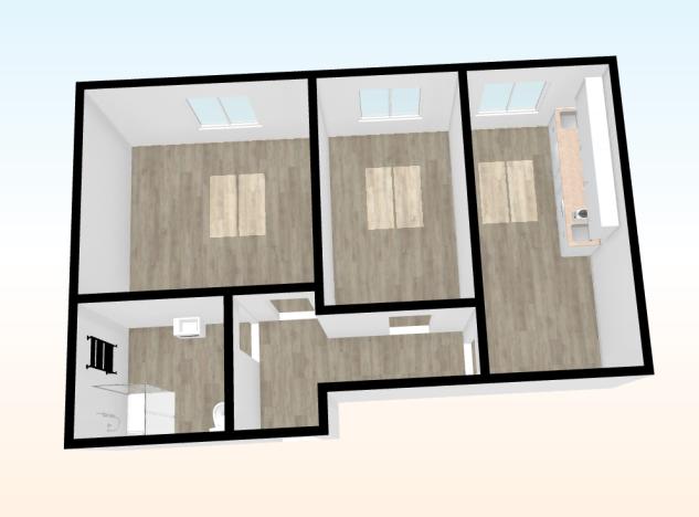 Pronájem bytu 2+1, Líně, Plzeňská, 48 m2