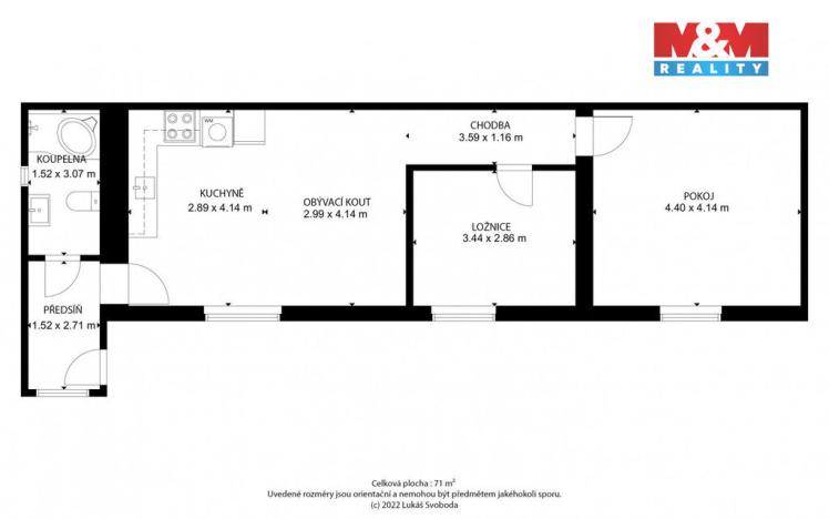 Prodej bytu 3+kk, Ostrava, Bohumínská, 70 m2