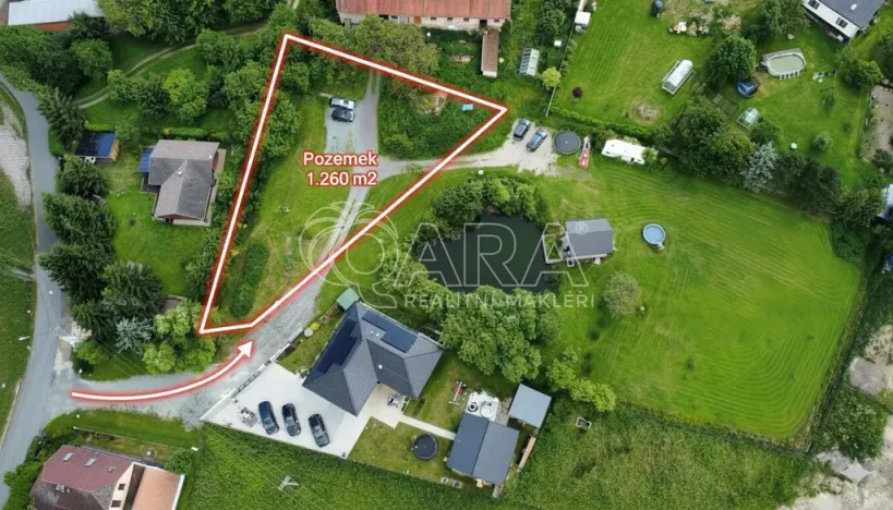 Prodej pozemku pro bydlení, Mokrouše, 1260 m2