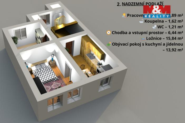 Prodej rodinného domu, Uhlířské Janovice, Komenského, 155 m2