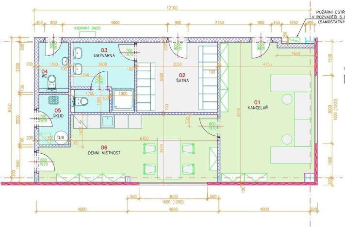 Pronájem skladu, Hořovice, Sklenářka, 2197 m2