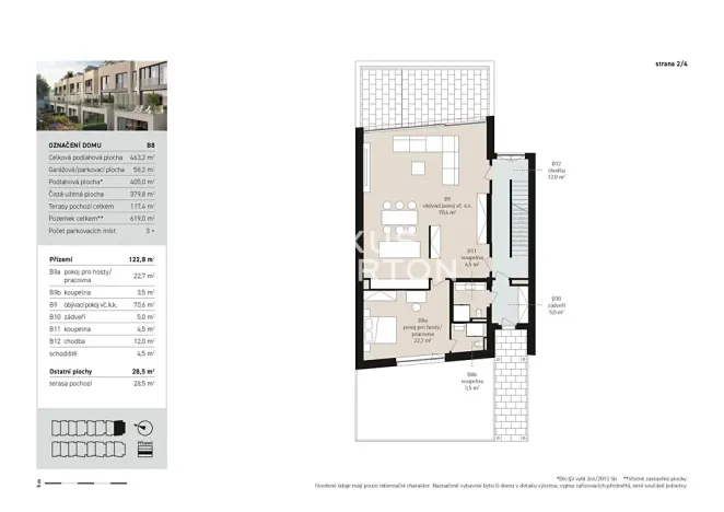Prodej rodinného domu, Praha - Libuš, V Hrobech, 380 m2