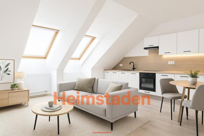 Pronájem bytu 2+kk, Ostrava - Poruba, Porubská, 54 m2
