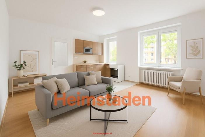 Pronájem bytu 1+kk, Karviná - Nové Město, Brožíkova, 28 m2