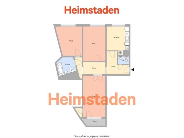 Pronájem bytu 3+1, Frýdek-Místek - Místek, Československé armády, 79 m2