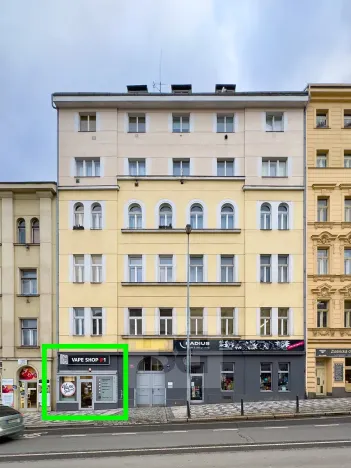 Pronájem obchodního prostoru, Praha - Holešovice, Veletržní, 45 m2