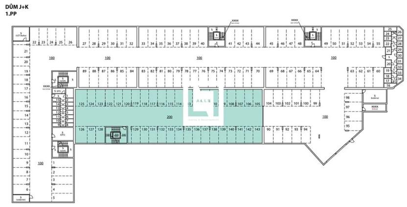 Prodej garážového stání, Olomouc, Aloise Rašína, 15 m2