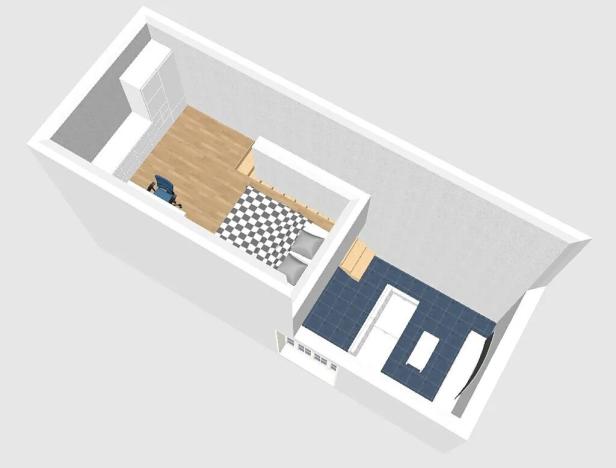 Pronájem bytu 2+kk, Brno, Břeclavská, 40 m2