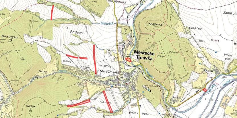 Prodej pole, Městečko Trnávka, 69500 m2