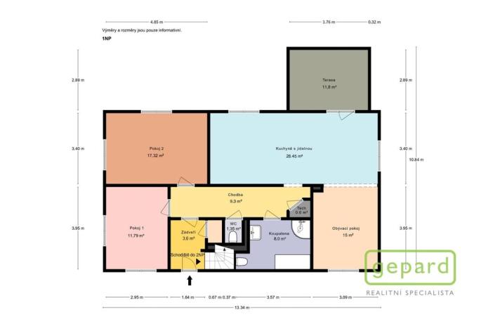Prodej rodinného domu, Malá Hraštice - Velká Hraštice, 206 m2