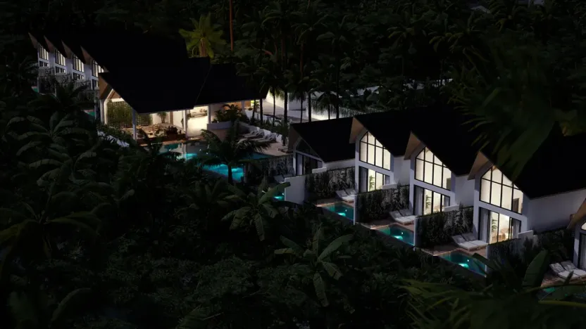 Prodej vily, Ubud,Indonésie, 51 m2