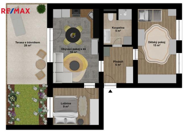 Prodej bytu 3+kk, Tišnov, Marie Pavlíkové, 87 m2