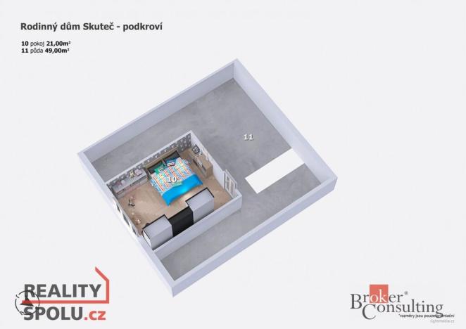 Prodej rodinného domu, Skuteč, Vilibalda Svobody, 75 m2