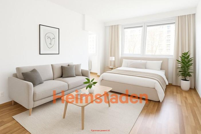 Pronájem bytu 1+kk, Karviná - Hranice, Slovenská, 30 m2