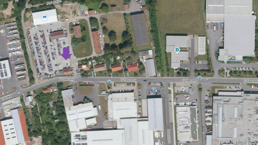 Pronájem výrobních prostor, Zlín, U Tescomy, 174 m2