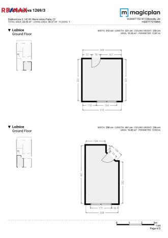 Prodej bytu 3+kk, Praha - Krč, Sládkovičova, 67 m2