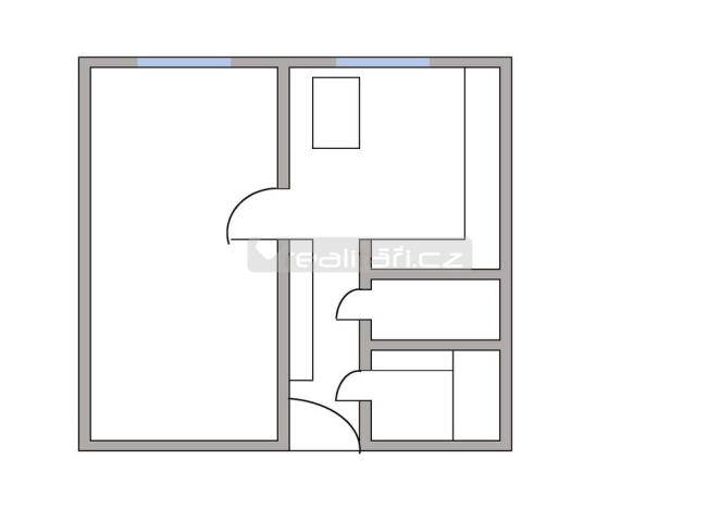Pronájem bytu 1+1, Nepomuk, Družstevní, 39 m2