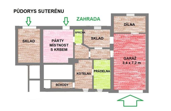 Prodej rodinného domu, Nové Strašecí, Nádražní, 350 m2