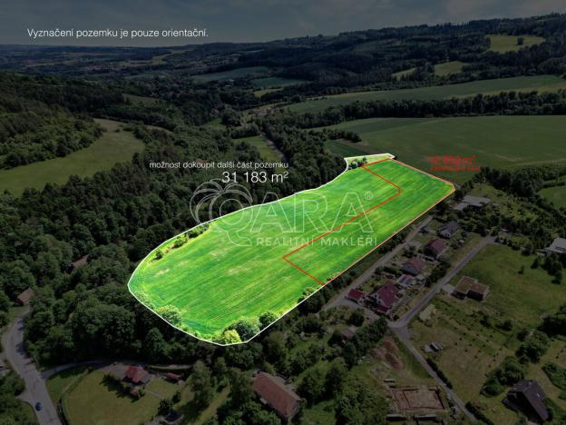 Prodej pozemku pro bydlení, Horní Poříčí, 12859 m2