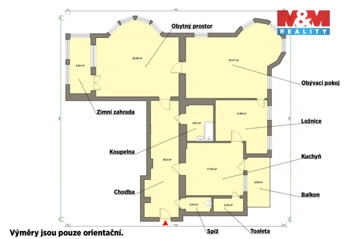 Prodej bytu 3+1, Vejprty, Moskevská, 128 m2