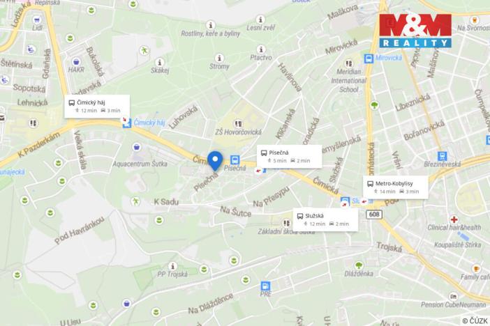 Prodej garáže, Praha - Troja, Písečná, 17 m2