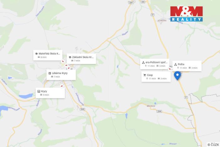 Prodej bytu 2+1, Kryry - Strojetice, 62 m2