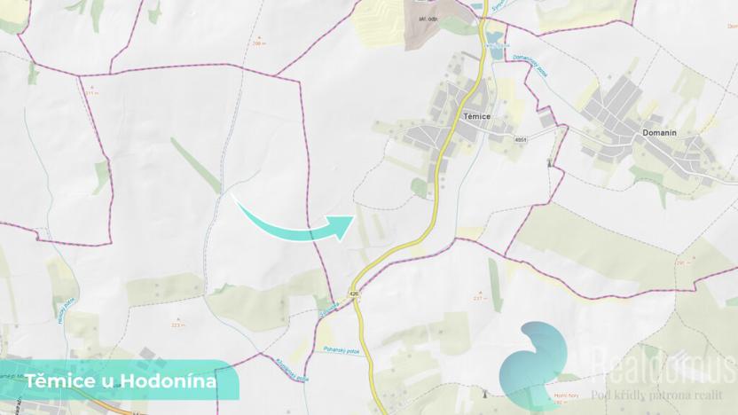 Prodej zahrady, Těmice, 1463 m2