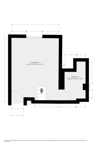 Pronájem bytu 1+kk, Praha - Záběhlice, Za návsí, 26 m2