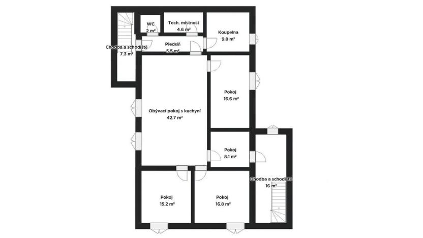 Prodej rodinného domu, Kamenná Horka, 273 m2