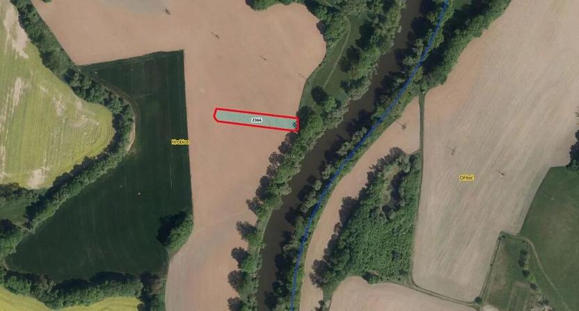 Prodej pole, Hrobice, 2419 m2