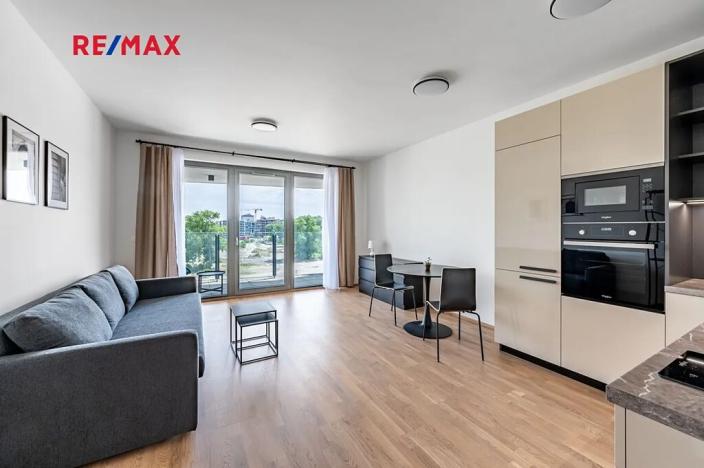 Pronájem bytu 1+kk, Praha - Karlín, Breitfeldova, 42 m2