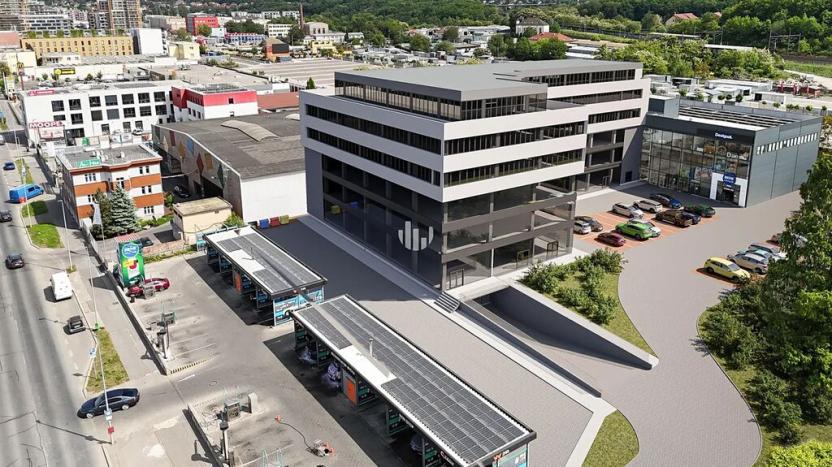 Pronájem kanceláře, Praha - Vysočany, Poděbradská, 1542 m2